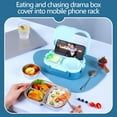 thumbnail image 4 of KCEHTA Stainless Steel Lunch Box Office Worker Student Lunch Box Sealed Lunch Box with Soup Bowl 3 Compartment Insulated lunch box, 4 of 7