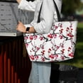 thumbnail image 7 of Gaeub Cherry Blossoms Beach Travel Bag, Multi-Pocket Beach Bag, Summer Vacation Bag, Beach Essentials Tote, 7 of 7
