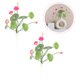 thumbnail image 1 of AURARMLET 2Ud De Flor Artificial Loto Rosado Para Espacios Interiores, 1 of 8