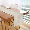 thumbnail image 7 of GZHJMY Retro Marble Table Runner Machine Washable Polyester Table Runner Rectangle Reversible Dresser Scarves Table Decor 13 x 70 Inch, 7 of 7