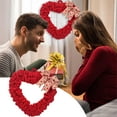 thumbnail image 4 of LEHOZIHEQ Valentine's Day Decorations, Valentines Day Heart Wreath Front Door Wreaths Decor, for Birthday Party Home Indoor Christmas Bedroom Wedding Decorations, 4 of 6