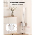 thumbnail image 5 of KFFKFF 2-in-1 Toddler Swing and Jumper with Foldable Metal Frame, Soft Cushion, Durable Ropes, Easy Setup and Storage, Suitable for Indoor and Outdoor Use, Gray, 5 of 9