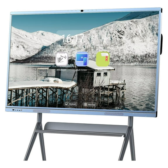 Belnet Smartboard 65inch Electronic Whiteboard Reverse Control IR Rotatable 4K Monitor Wireless Smart TVs for Digital Signage, School & Office