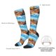 thumbnail image 4 of Balery Animals on Noah's Ark Floating Calcetines novedosos Calcetines deportivos Calcetines hasta la rodilla Calcetines de algodón Calcetines originales y geniales, 4 of 6