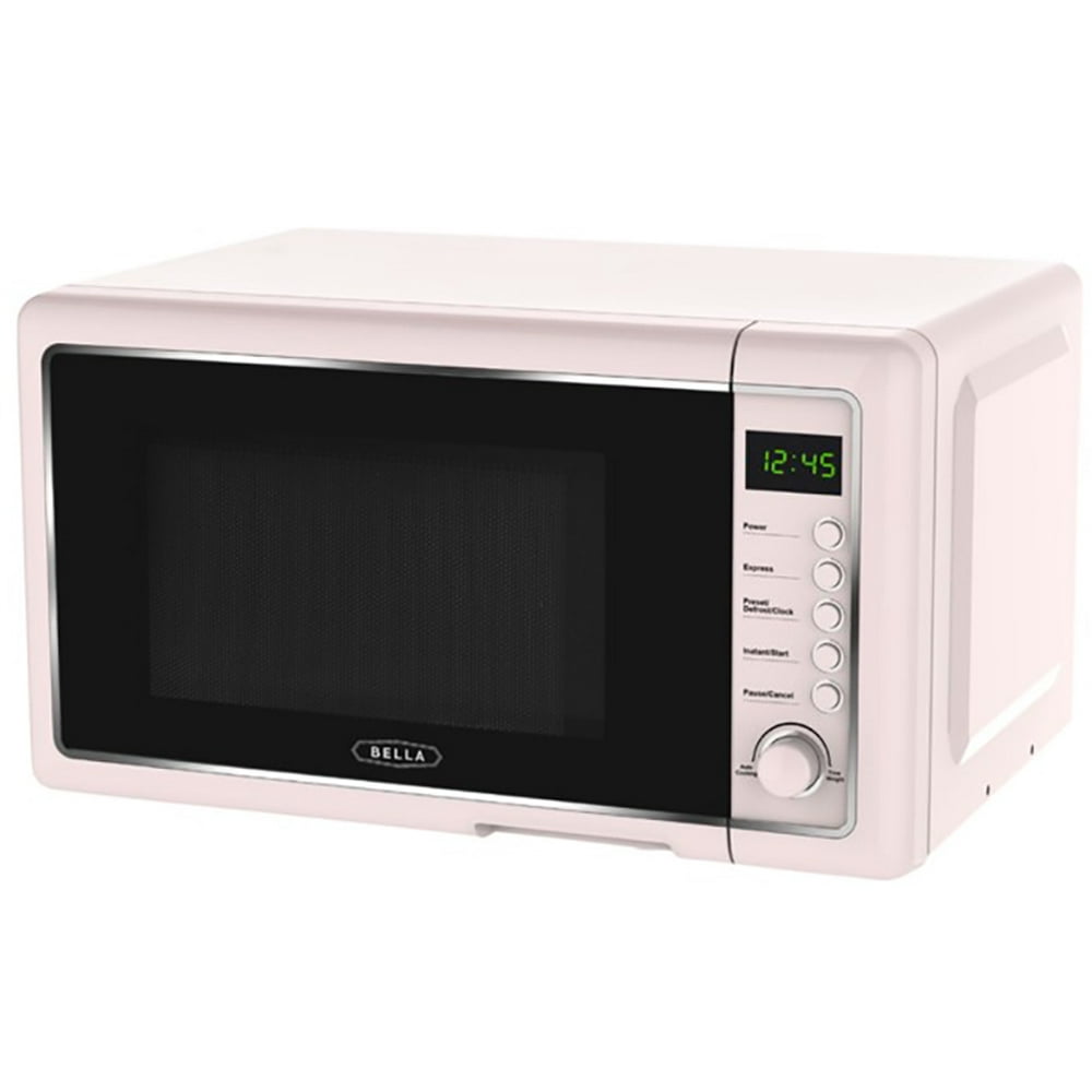 Bella BMO07BPDRQB 0.7 Cu. Ft 700Watt Microwave Oven, Rose Quartz