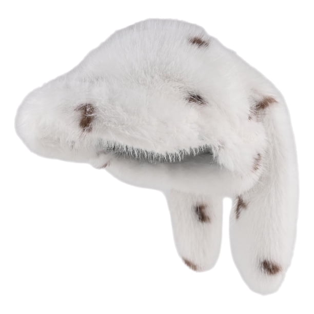 Gorra de béisbol de invierno con orejas largas y peludas para hombre y mujer | Gorro cálido de visón sintético con orejeras para clima frío, senderismo y regalos