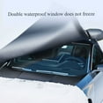 thumbnail image 6 of Waterproof Windshield Cover&Hail Protector Car Cover,All Seasons Reversible Sunshade Ice Snow Frost Protection with Anti-Theft Panels,Reflective Strips for Cars Trucks Sedan Hatchback, 6 of 6