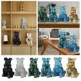 thumbnail image 4 of Adornos de cristal natural con pegamento para goteo, diseño de Schnauzer, cachorro de dóberman, para escritorio, estudio, sala de estar., 4 of 7