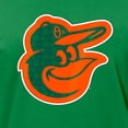 thumbnail image 4 of Men's New Era  Kelly Green Baltimore Orioles St. Patrick's Day Shamrock Fill T-Shirt, 4 of 6