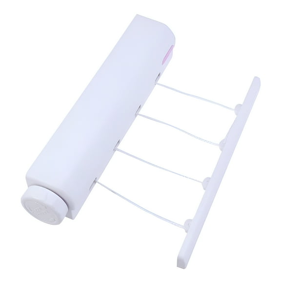 ACDANC Retractable Clothesline 4-Line Clothes Drying Rack Portable Laundry Dryer for Indoor and Outdoor Use
