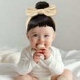 thumbnail image 2 of Korean Style Baby Headband - Adorable Hair Accessory for Girls Bow Headscarf for Little Ones Fashion Statement, 2 of 5