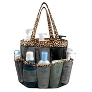 Livhil Mesh Shower Caddy Basket for College Dorm Room Essentials with 8 Storage Pockets, Hanging Portable Shower Tote Bag for Bathroom Organizer for Shampoo Soap