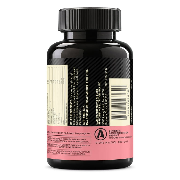 Optimum Nutrition, Opti-Women, 60 Ct, Multivitamin for Women