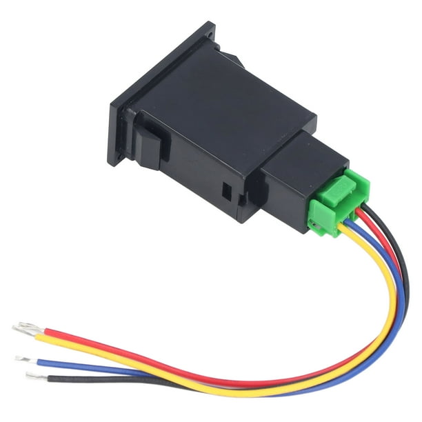 Arnés del interruptor de la luz antiniebla, interruptor de la luz antiniebla ABS LED Interruptor de la lámpara antiniebla del coche Arnés de la luz antiniebla construido para el futuro