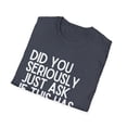 thumbnail image 4 of Hilariously Annoyed Spanish Teachers Sarcastic Statements Humorous Hispanic Professors Mockery Sayings Pun Unisex Softstyle T-Shirt, 4 of 4