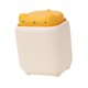 thumbnail image 5 of Dispensador de jabón de cocina 2 en 1, soporte para paños de cocina, dispensador de jabón de esponja encantador independiente para encimera de hogar, Amarillo, 5 of 9