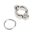 thumbnail image 2 of Parrot Leg Rings Metal Active Opening Foot Ring for Small Medium Large Birds Alloy Clips for Parrots Flying Outside, 2 of 19