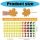 thumbnail image 3 of 10 Sheets Thanksgiving Day Sticker Autumn Sticker Decorative Sticker Reward Sticker Maple Leaf Sticker Label for Card, 3 of 4