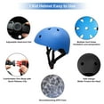 thumbnail image 2 of Tripumer Kids Bike Helmet Blue Toddler Ages 3-8 Years Old Boys Girls Multi-Sport Childrens  Adjustable Skateboard Cycling Helmet, 2 of 5