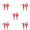 thumbnail image 1 of Sidaley Essager, Cable Micro USB para iPhone, Samsung, Android, teléfono móvil, Cable de carga rápida, Cable magnético, Cable USB Type5 NO5, 1 of 4