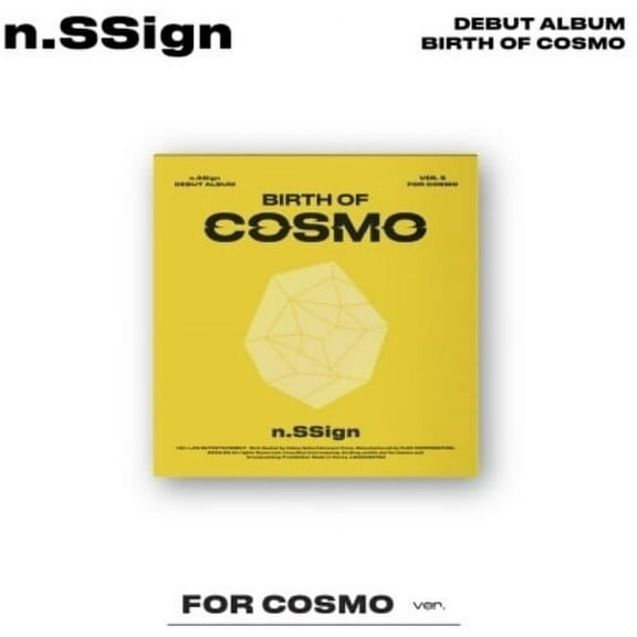 N.Ssign - Birth Of Cosmo - For Cosmo Version - incl. 9pc Lyric Postcard, Hard Cover Binder, 18pc Concept Photocard, 2 Photocards 2 Unit Photocards - Music & Performance - CD