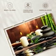 thumbnail image 6 of Elephant Stock Zen Bamboo Spa Wall Art - Horizontal Canvas Wall Art - Living Room Wall Decor - Wellness Canvas - Brown And Green Decor - 12" x 8", 6 of 8