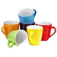 thumbnail image 1 of Ensemble de Tasses à Café Ensemble de 6 Tasses à Café en Céramique de Grande Taille de 16 Onces, 1 of 5