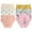 204+209, variant on Premium Cotton Briefs for Toddler Little Girls - 6-Pack Assortment - Sizes 2T to 7T