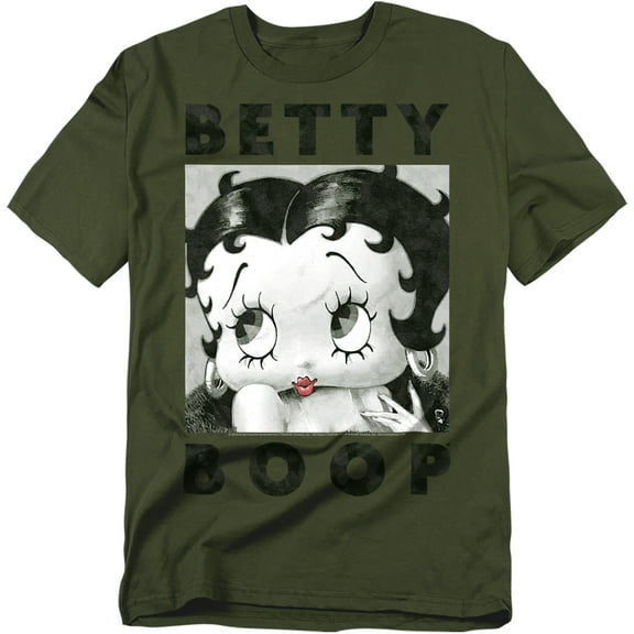 Betty Boop T-Shirt Camo Glamour Unisex Graphic Tee For Men & Women