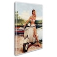 thumbnail image 2 of Trademark Fine Art 'Travel 36' Canvas Art by Vintage Lavoie, 2 of 3