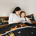thumbnail image 5 of Castle Fairy 3-Piece Full Size Comforter Set, Crown Cheetah Animal Print, 5 of 8