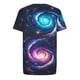 thumbnail image 5 of Tops para hombre, blusas y camisas de manga corta con cuello redondo para hombre, jersey informal de moda con estampado de cuello redondo para hombre, pantalones cortos deportivos para fitness, blusa, 5 of 5