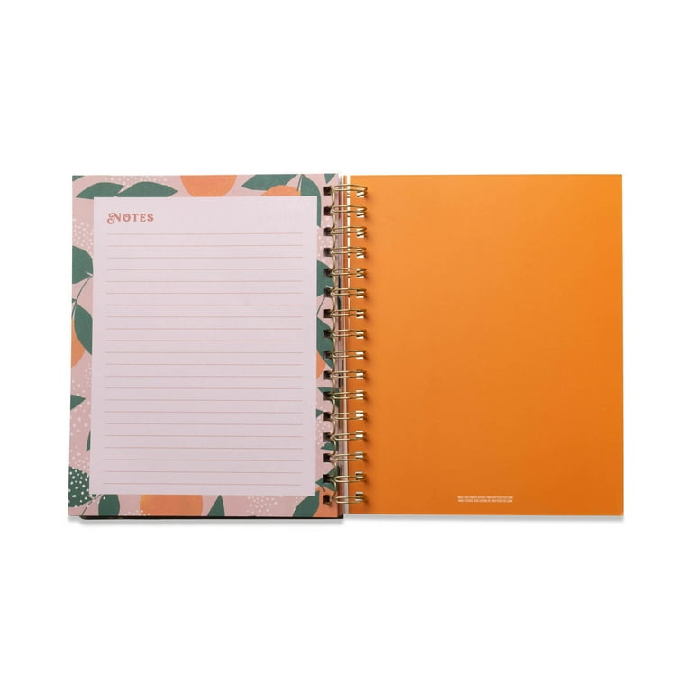 Twin Wire, M/W Undated Academic Planner, 12 Months, 6.75 X 8.375