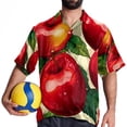 thumbnail image 4 of Fruit Men's Short Sleeve Beach Shirts, Casual Printed Button Down Summer Shirts for Men and Women, 4 of 6