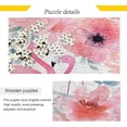 thumbnail image 2 of Cute Flamingo Jigsaw Puzzles 500 PiecesPuzzles for Adults Family Game Intellective Toys Wall Art Work for Educational Gift Home Decor, 2 of 7