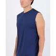 thumbnail image 4 of Real Essentials 3 & 5 Pack: Men's Dry-Fit Active Muscle Tank Top - Standard and Big & Tall Sizes (S-5XLT), 4 of 7