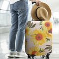 thumbnail image 2 of Pink Sunflower Daisy Pattern Luggage Cover Fashion Suitcase Cover Baggage Covers Fit 25-28 Inch Luggage (Go Travel), 2 of 5