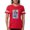 Red, variant on CafePress - G.I. Joe Snake Eyes Parac Women's Football T Shirt - Womens Football Shirt