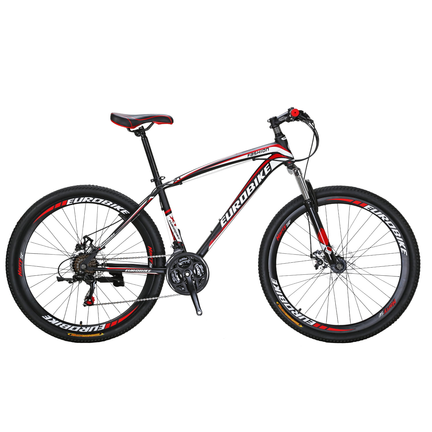 Details about   27.5" Mountain Bike Shimano 21 Speeds Front Suspension Disc Brakes Mens Bicycle 