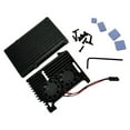 thumbnail image 6 of Pi 4B Armors Case Aluminium Alloy Shell Double Fan Cooling Heatsink for Raspberry Pi4B Optimals Heat Dissipation, 6 of 6