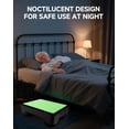 thumbnail image 3 of 5-Level Adjustable Step Stool, Noctilucent Bedside Step, 700 LBS Capacity Safety Step Platform, Indoor and Outdoor Foot Stool for Seniors and Kids, Wide Step Stools Elderly Assistance at Night, 3 of 8