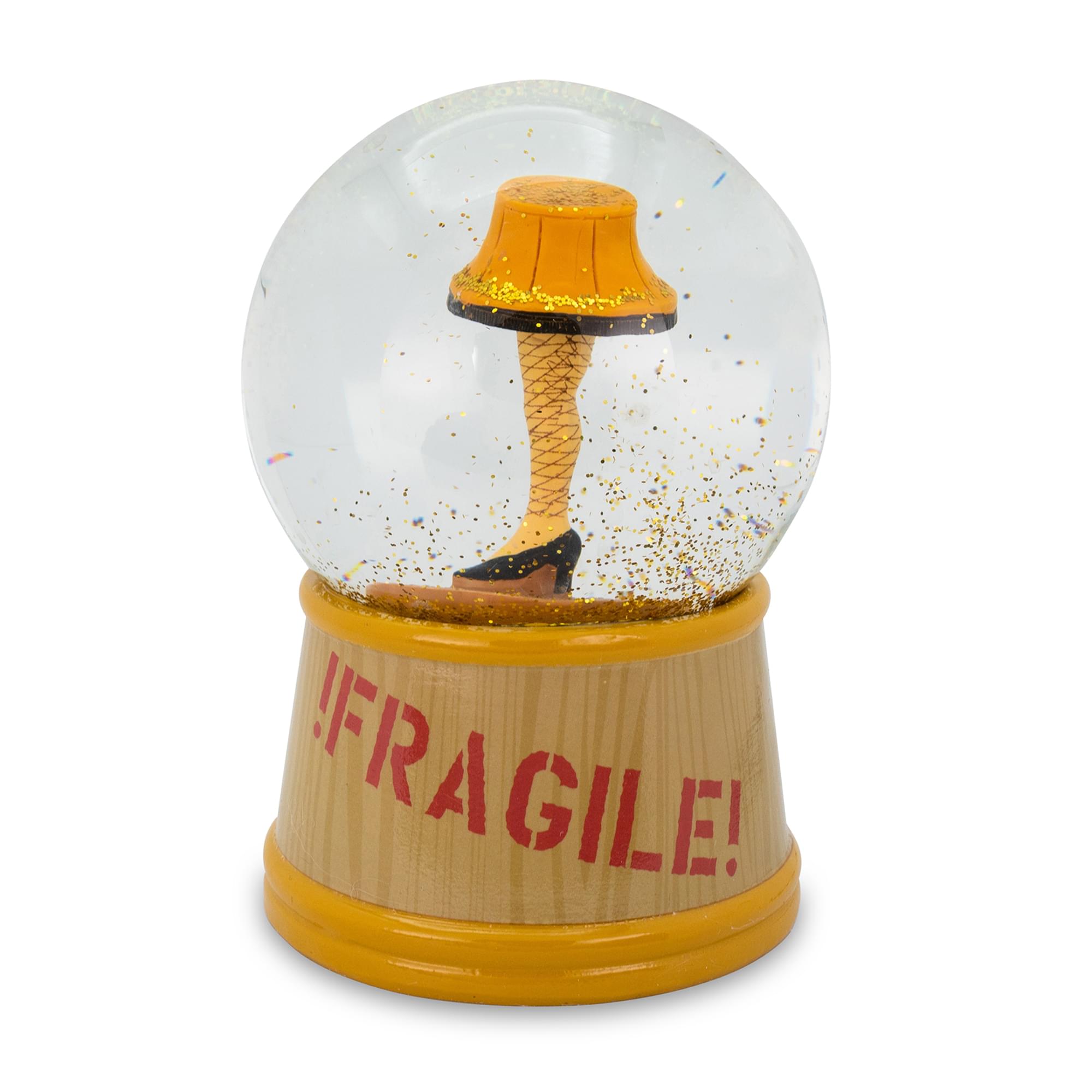 leg lamp snow globe