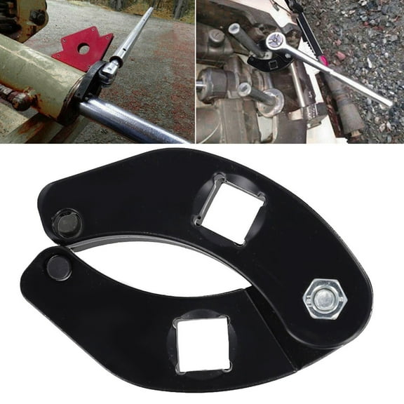 Mduoduo Adjustable Gland Nut Wrench Tool For Hydraulic Cylinder Cap Remover 7463 For Repair Tool For Backhoe And Other Heavy Equipment Car Accessories