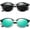 Black+green, variant on 2 pack Polarized Sunglasses for Men and Women Semi-Rimless Frame Driving Sun glasses UV Blocking-USA