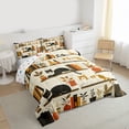 thumbnail image 3 of Manfei Boys Girls Animal Cats Full Size Comforter Sets 3-Piece,Vintage Aesthetic Bedding Comforter Set,Cartoon Pet Lightweight Bedding Sets,Ultra Soft Home Decor,Reversible, 3 of 8