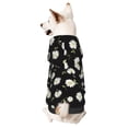 thumbnail image 1 of Fotbe Daisies Flowers Sudadera con Estampado para Perros Pequeños – Suéter con Capucha para Mascotas, Tela Suave de Forro Polar con Bolsillo-Large, 1 of 7
