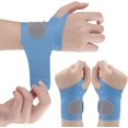 thumbnail image 2 of HSHDLDF Ultra Thin Wrist Compression Band, [2 PCS] Adjustable Wrist Brace with Thumb Support, Arthritis and Myositis Pain Relief Wrist Guard Suitable for Right and Left Hands, 2 of 7