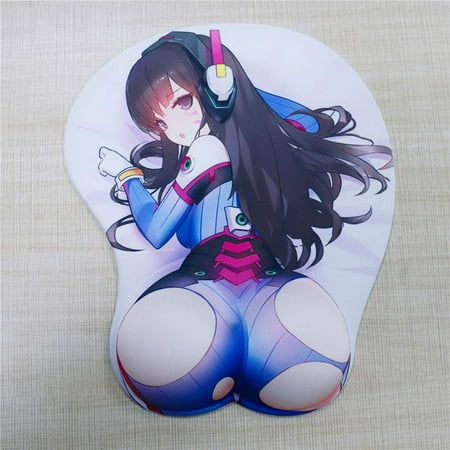 Qianyi Cartoon Mouse Pad with Wrist Rest 3D Mousepad Anime Mouse Pads  Gaming Mouse Mat Soft Silicone Gel Wrist Rest | Walmart Canada