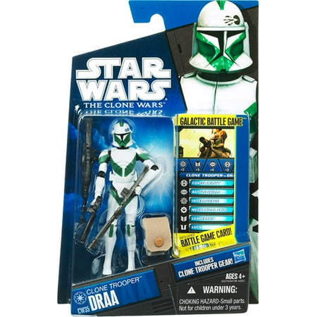 Star Wars-lucas Sw 3.75 Cw Bsc Fig Clone Draa