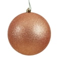 thumbnail image 1 of Vickerman Bouchon Percé Boule Pailletée Or Rose 10 Pouces - N592558DG, 1 of 2